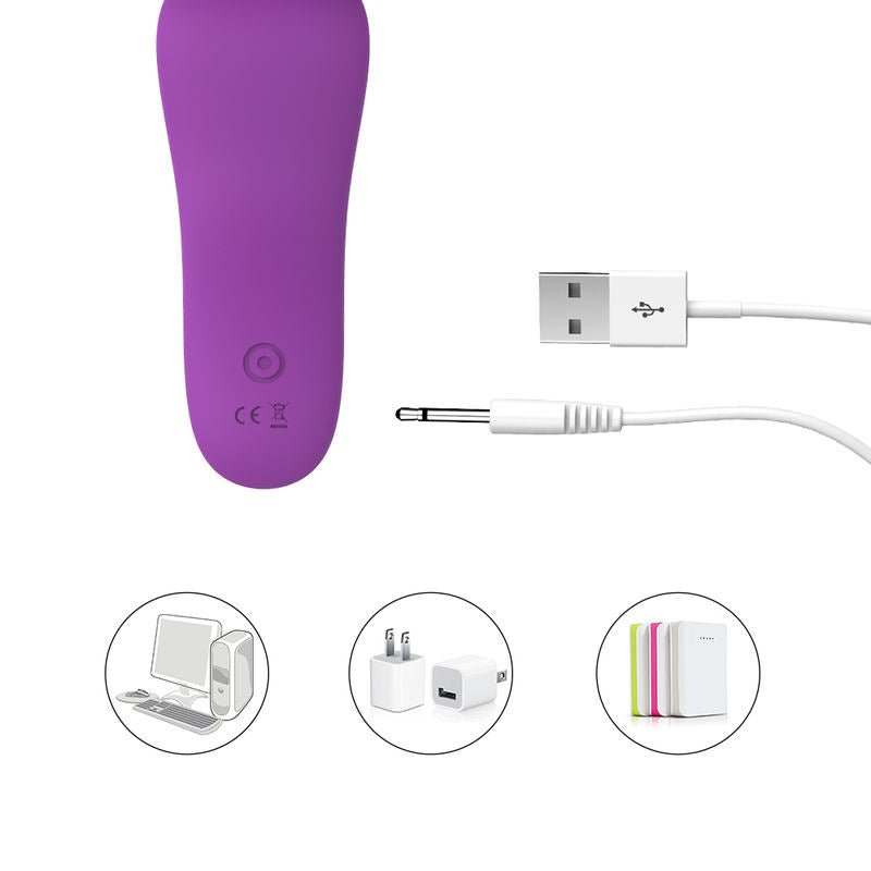 Silicone Handheld Wand Massage Ipx7 Small 9 Frequency Av Vibration - Lovetoys wholesales shop