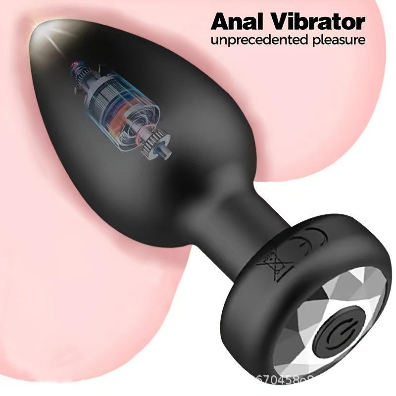 Silicone Toy Butt Plug Remote Control 10 Frequency Vibration Anal Plug - Lovetoys wholesales shop