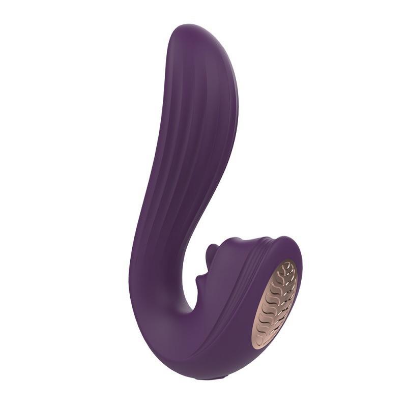 USB Rechargeable Clitoris Licking Tongue Vibrator G-spot Stimulator Women Sex Toys