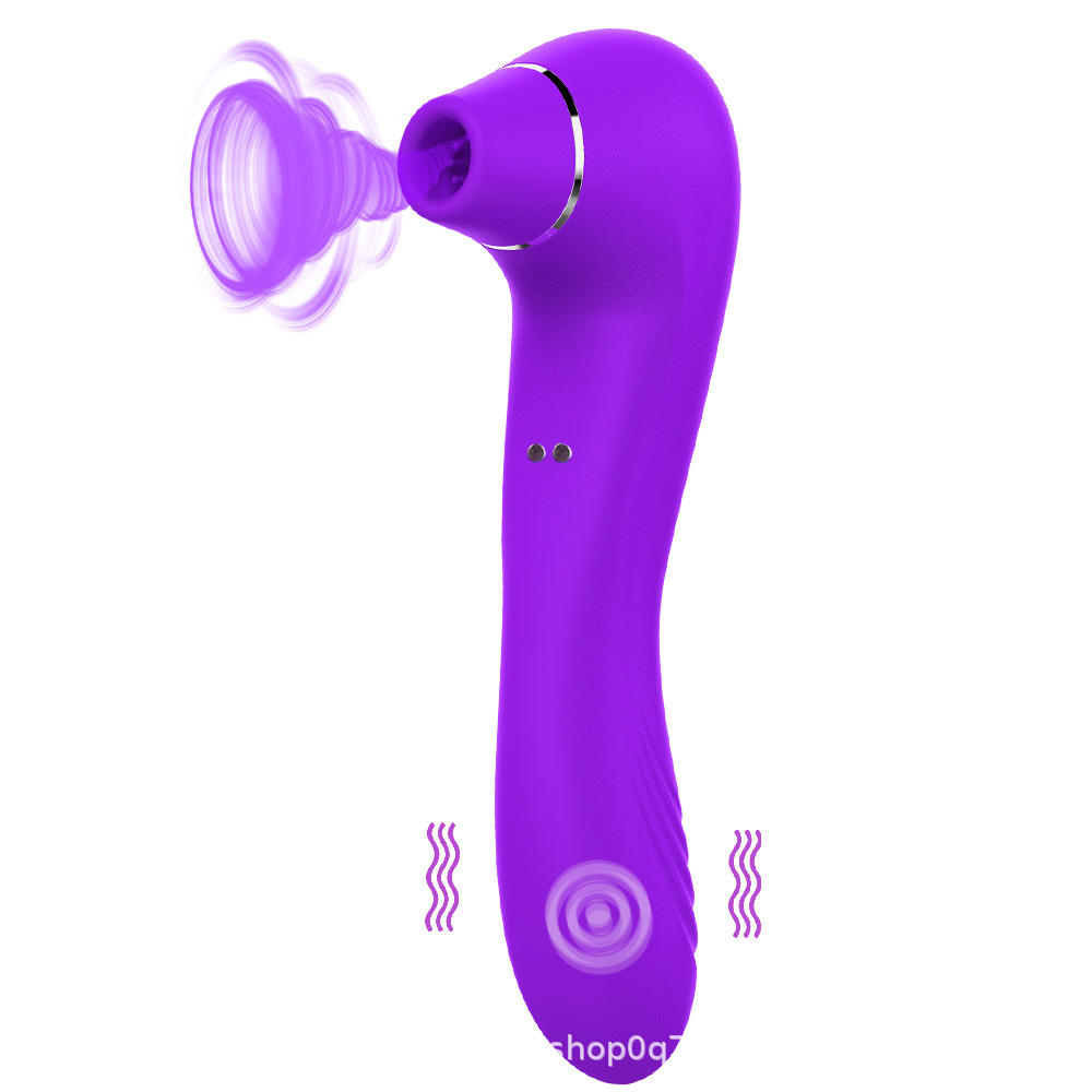 USB Rechargeable Female Sucking Plug-In Vibrator Sex Toys