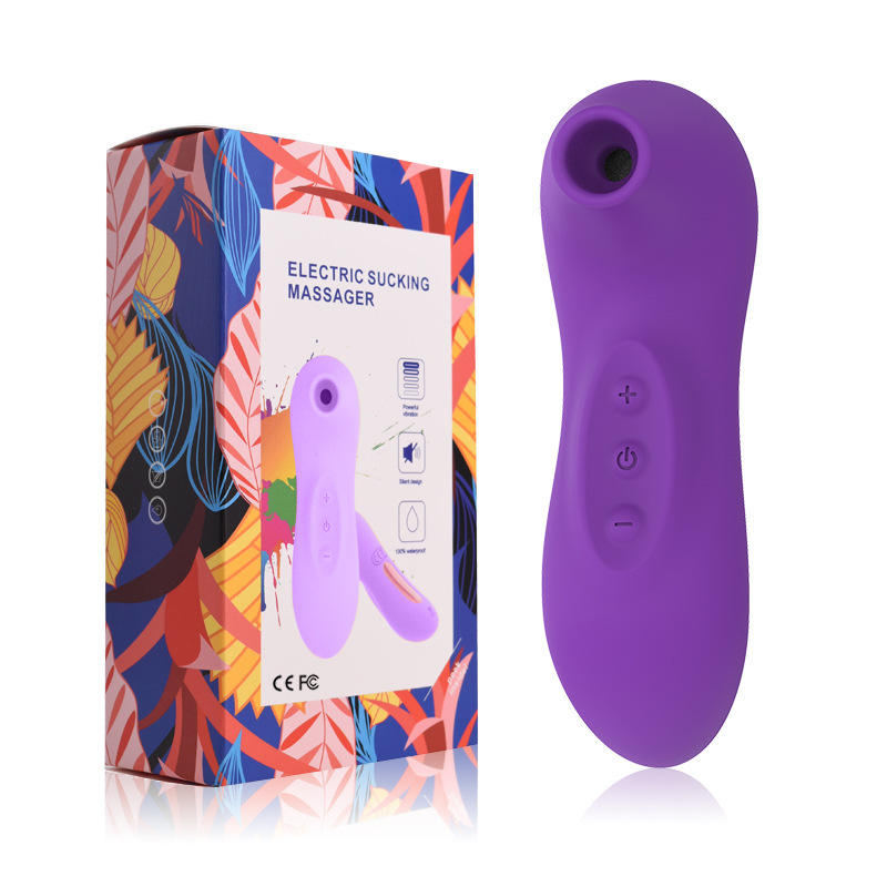 USB Rechargeable Soft Skin-friendly Silicone Clitoral Sucking Vibrator