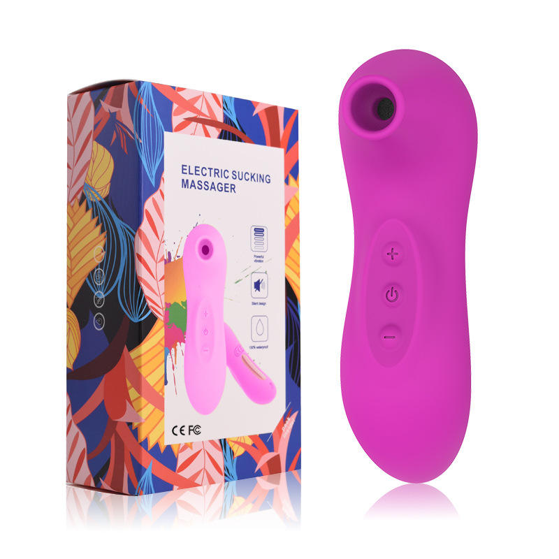 USB Rechargeable Soft Skin-friendly Silicone Clitoral Sucking Vibrator