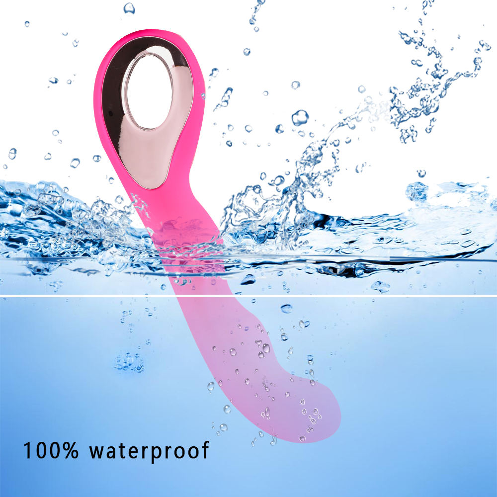 10 Frequency Vibration USB Charging Stick G-Spot Massager Vaginal Vibrators