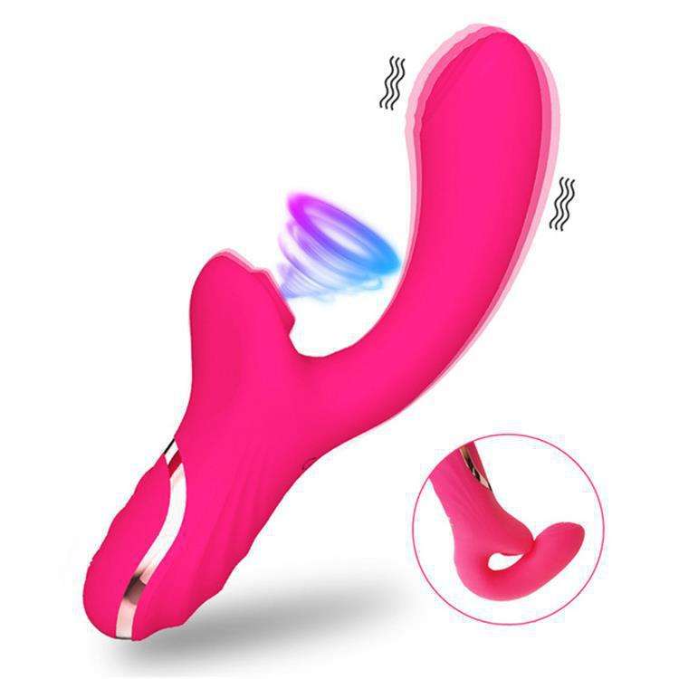 2 in 1 Powerful Clitoris Sucking Sex Vibrator G Spot Stimulator Vagina Dildo Vibrator