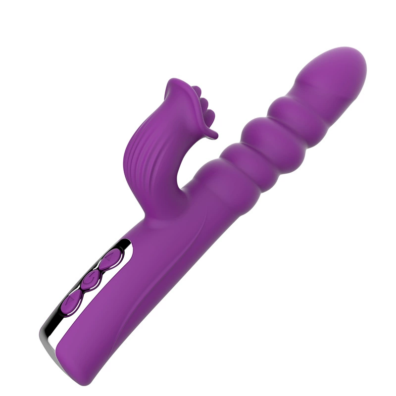 Flexible and Stretchable Vibrator Private Part Insertion Adult Products Sex Toys