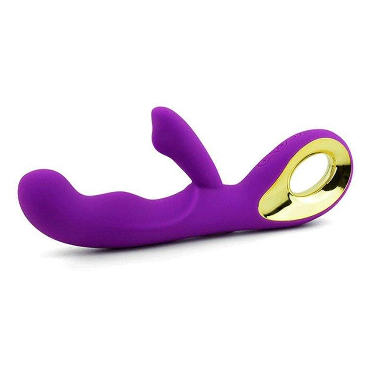 10 Frequency Vibration Heating USB Charging Stick G-Spot Massager Female Masturbator