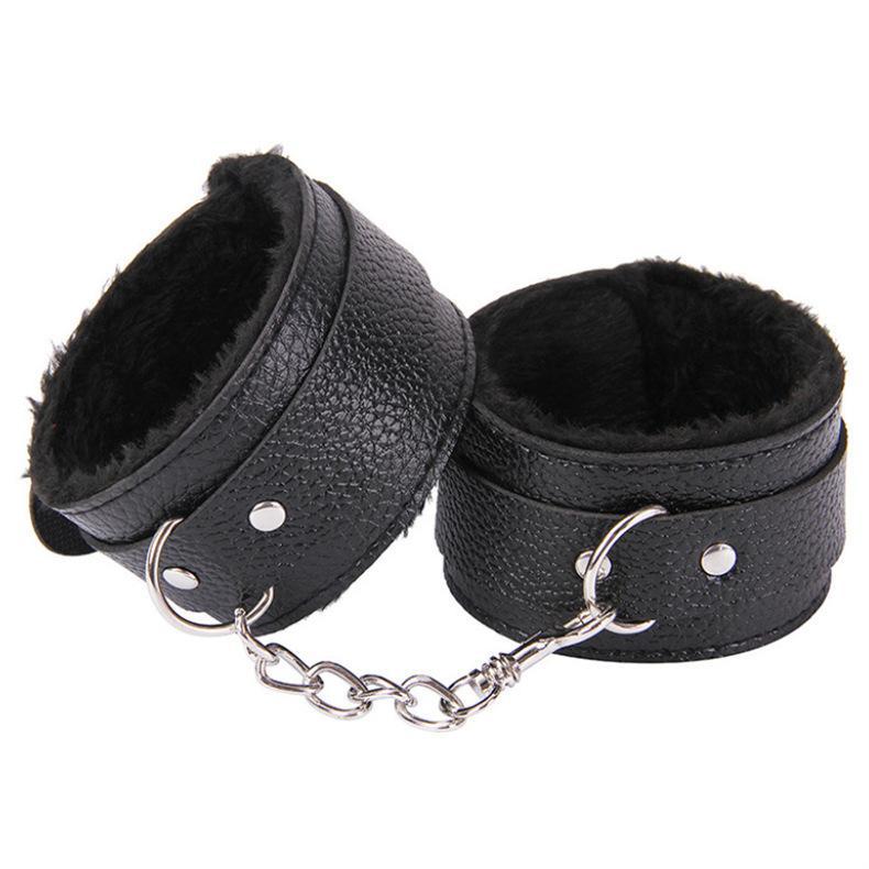 SM and Bondage Plush Handcuffs BDSM - Lovetoys wholesales shop