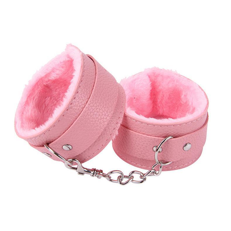 SM and Bondage Plush Handcuffs BDSM - Lovetoys wholesales shop