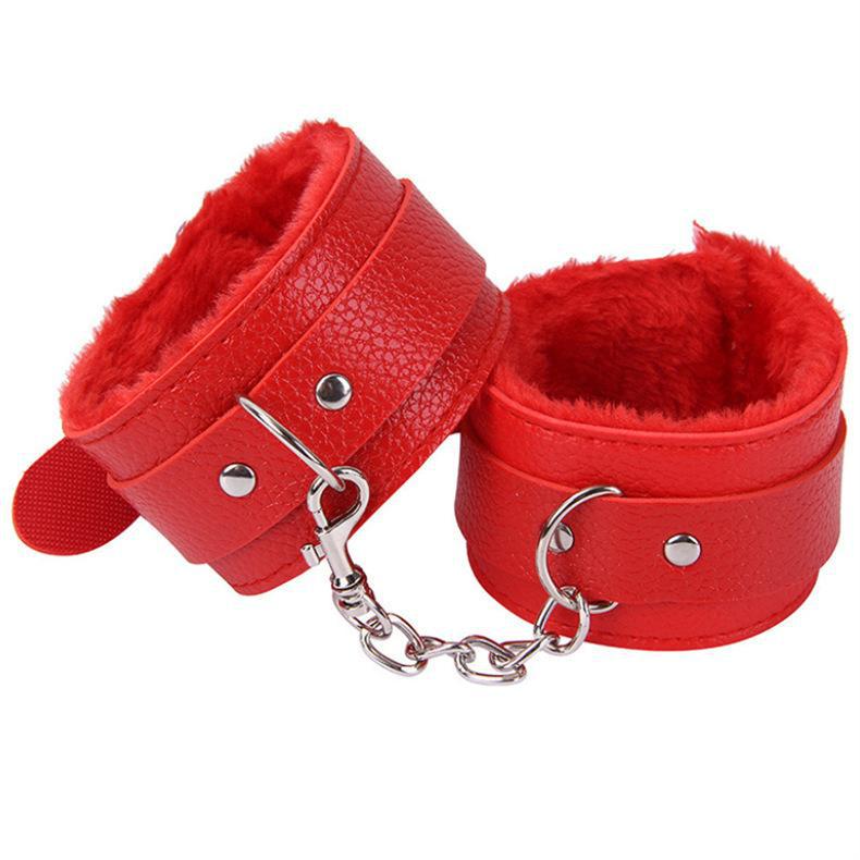 SM and Bondage Plush Handcuffs BDSM - Lovetoys wholesales shop