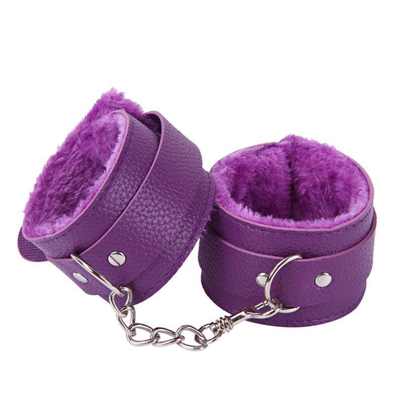 SM and Bondage Plush Handcuffs BDSM - Lovetoys wholesales shop
