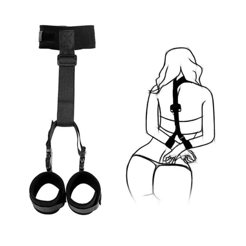SM binding and back binding collar handcuffs - Lovetoys wholesales shop