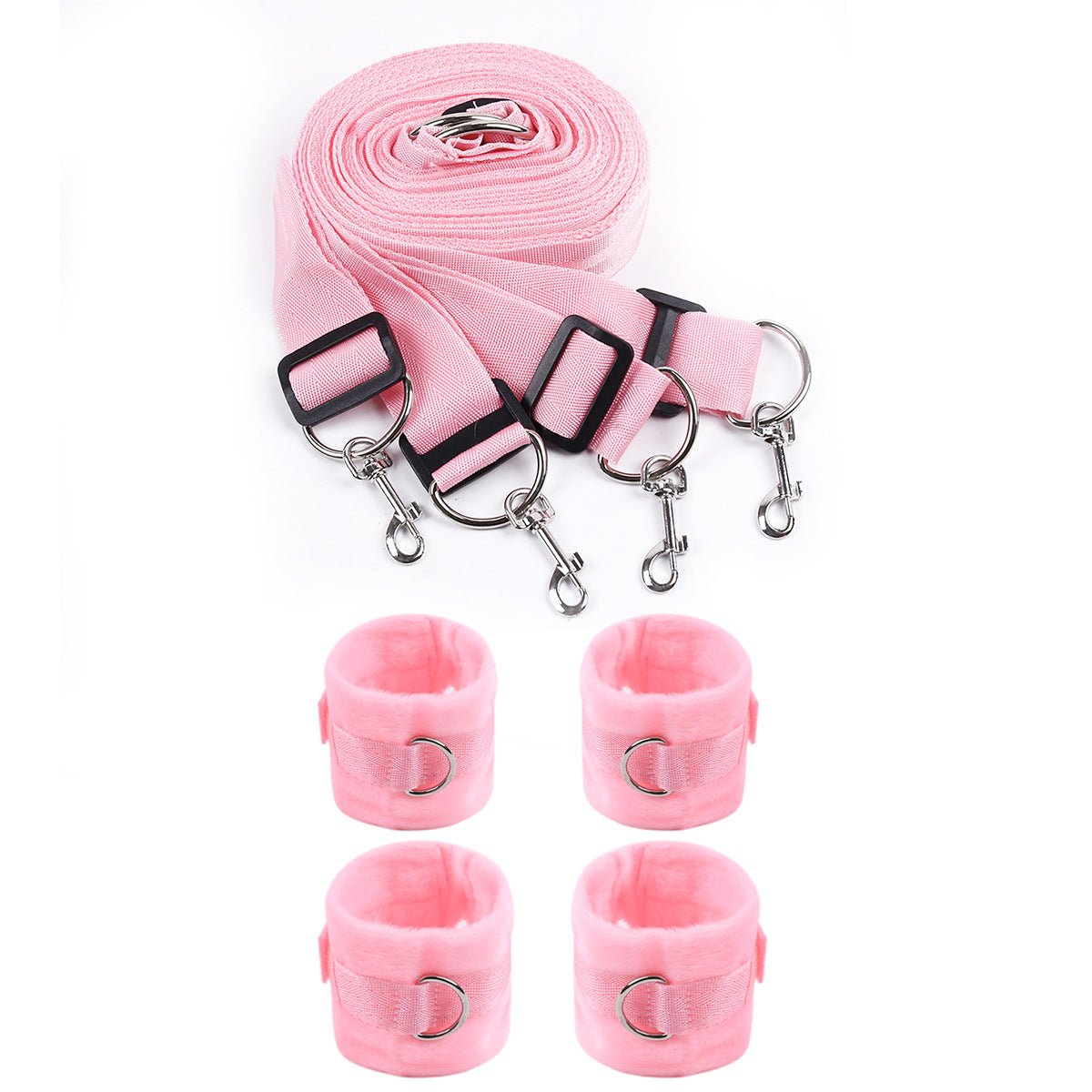sm product sex toys Bed Bondage Restraint Kit - Villus Cuffs - Lovetoys wholesales shop