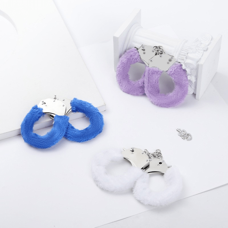 sm product sex toys Plus Metal Handcuffs - Lovetoys wholesales shop