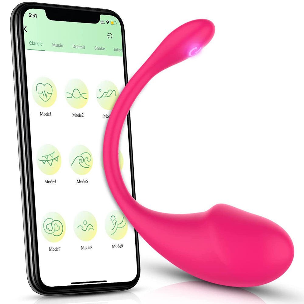 Smart APP Controller Mini love Vibrating Egg Wireless Remote Control Jump Egg Vibrator - Lovetoys wholesales shop