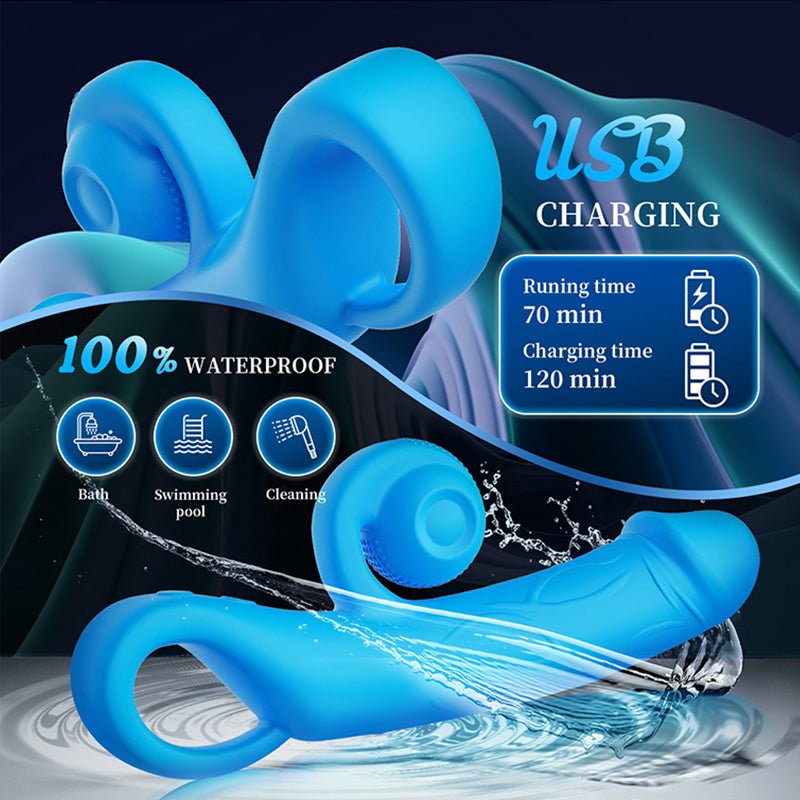 Snail Clit Stimulator &amp; G - spot Vibrator - Lovetoys wholesales shop