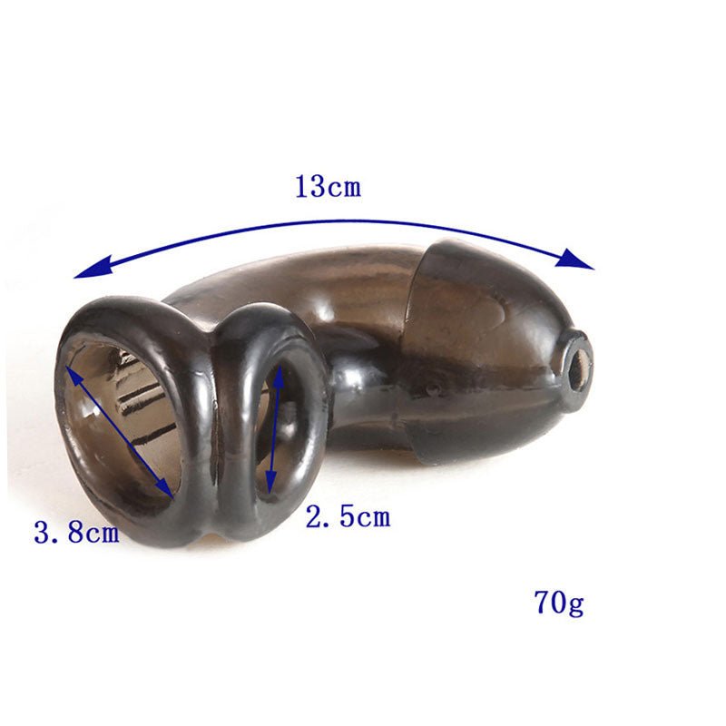 Soft Material Cock &Ball Chastity Cage - Lovetoys wholesales shop