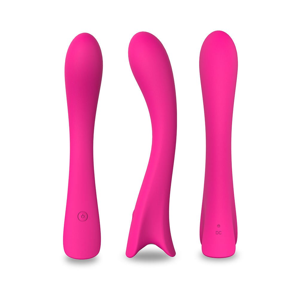 Soft Silicone G Spot Vibrator Strong Vibration Waterproof Sexy Toy for Ladies - Lovetoys wholesales shop