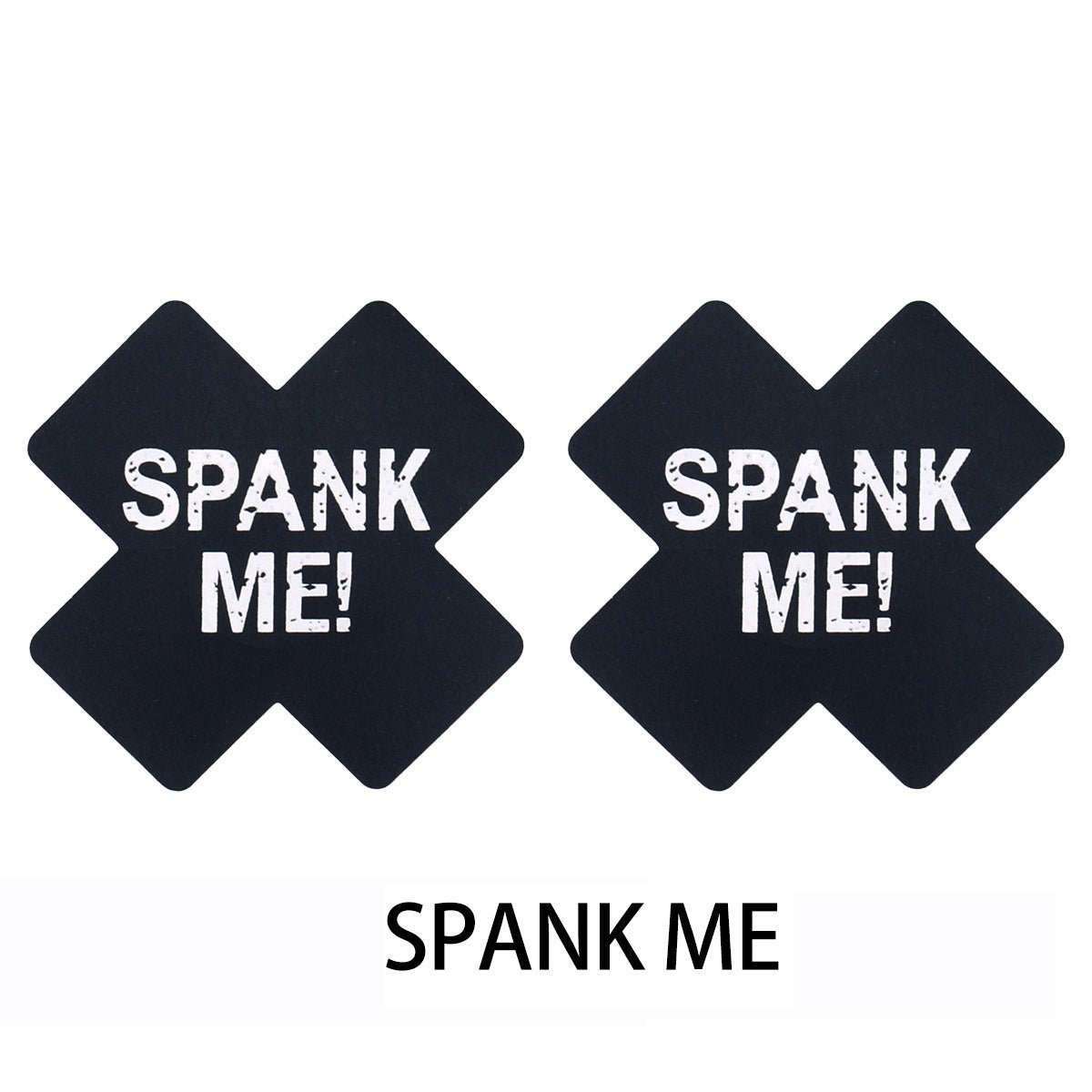 Spank Me Cross Nipple Pasties - Lovetoys wholesales shop