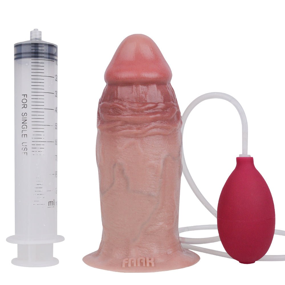 Squirting Butt Plug Realistic Penis - Lovetoys wholesales shop