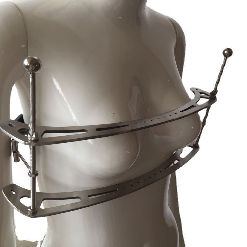 Stainless Steel Circular Nipple Clamps - Lovetoys wholesales shop