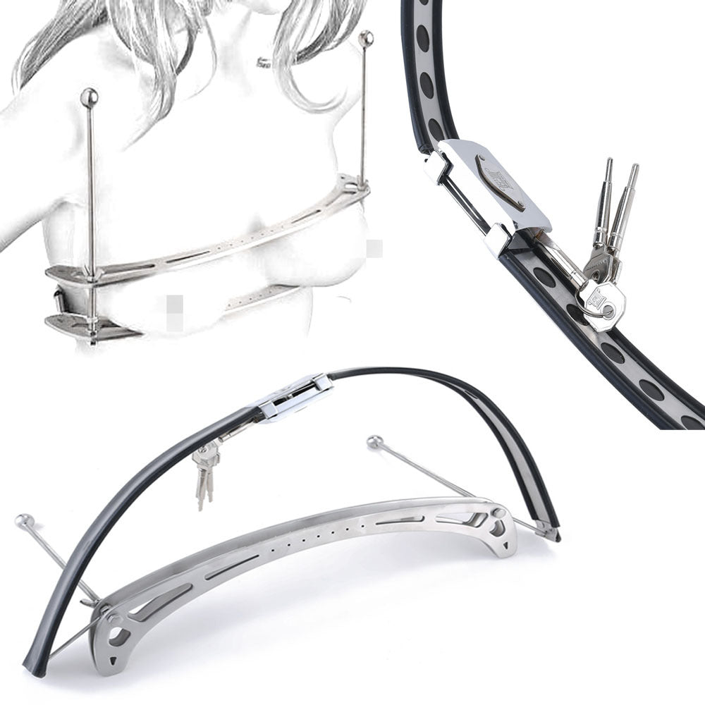 Stainless Steel Circular Nipple Clamps - Lovetoys wholesales shop