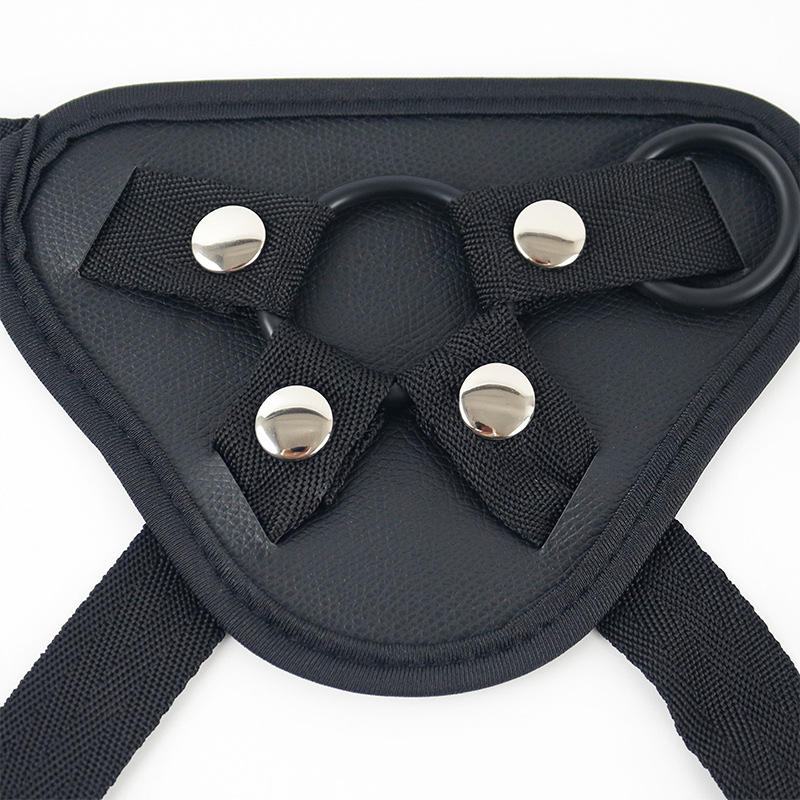 Strap on Harness Belt with O Ring Universal Dildo Holder Leather Nylon Strap - Lovetoys wholesales shop