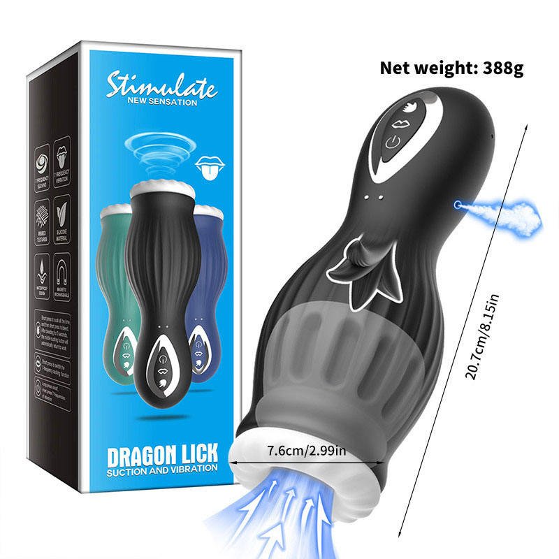 Sucking Masturbator Man Oral Masturbation Cup for Vagina - Lovetoys wholesales shop