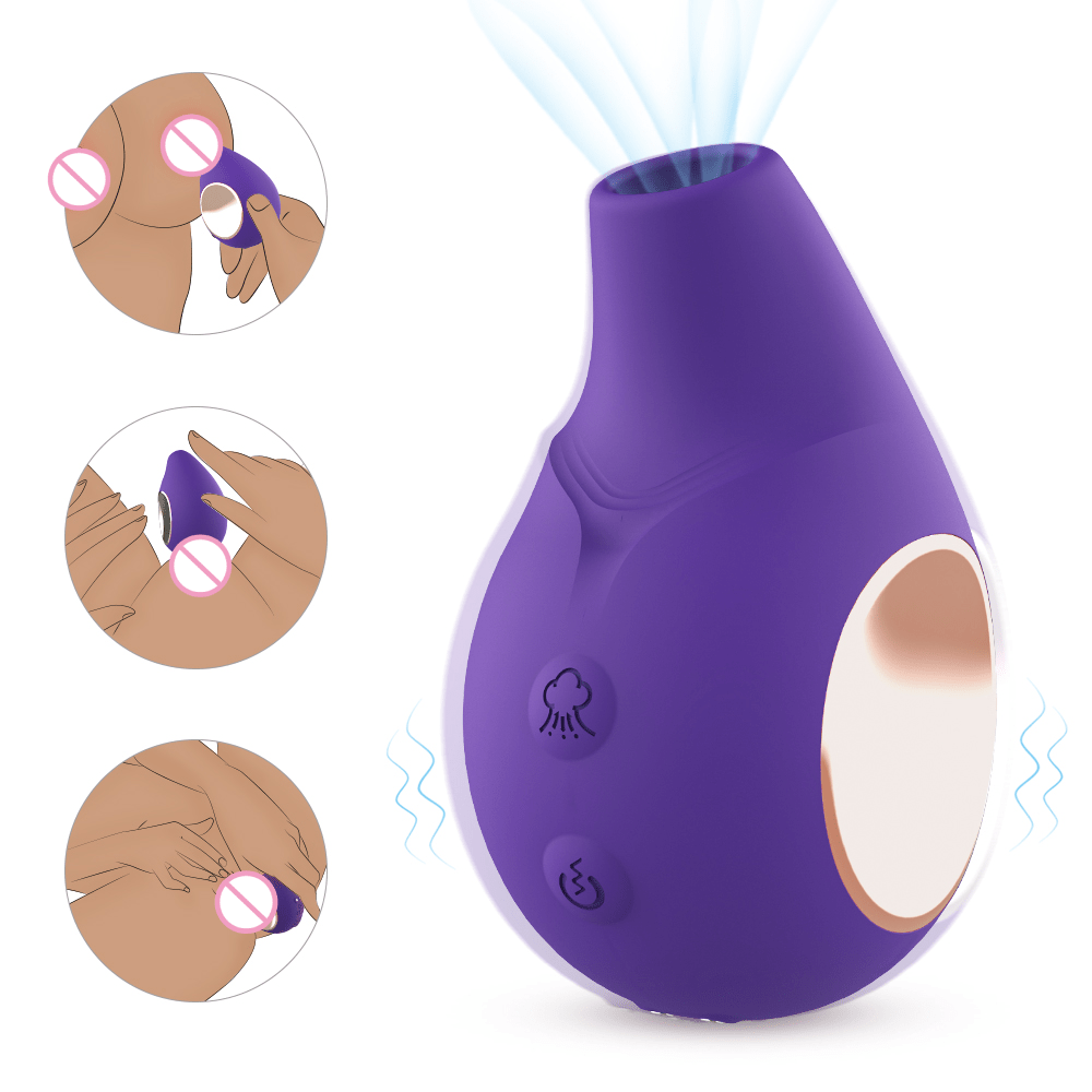 Sucking Vibrator 9 Vibration and 9 Sucking Modes Nipple Clitoral Stimulator Vibrators - Lovetoys wholesales shop