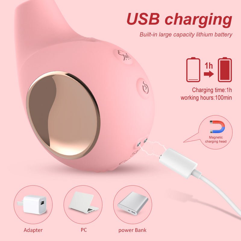 Sucking Vibrator 9 Vibration and 9 Sucking Modes Nipple Clitoral Stimulator Vibrators - Lovetoys wholesales shop