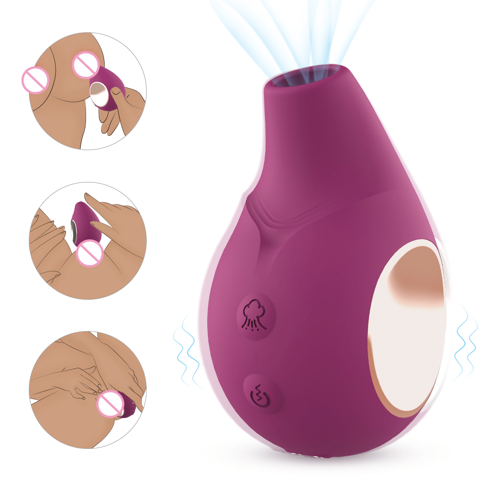 Sucking Vibrator 9 Vibration and 9 Sucking Modes Nipple Clitoral Stimulator Vibrators - Lovetoys wholesales shop