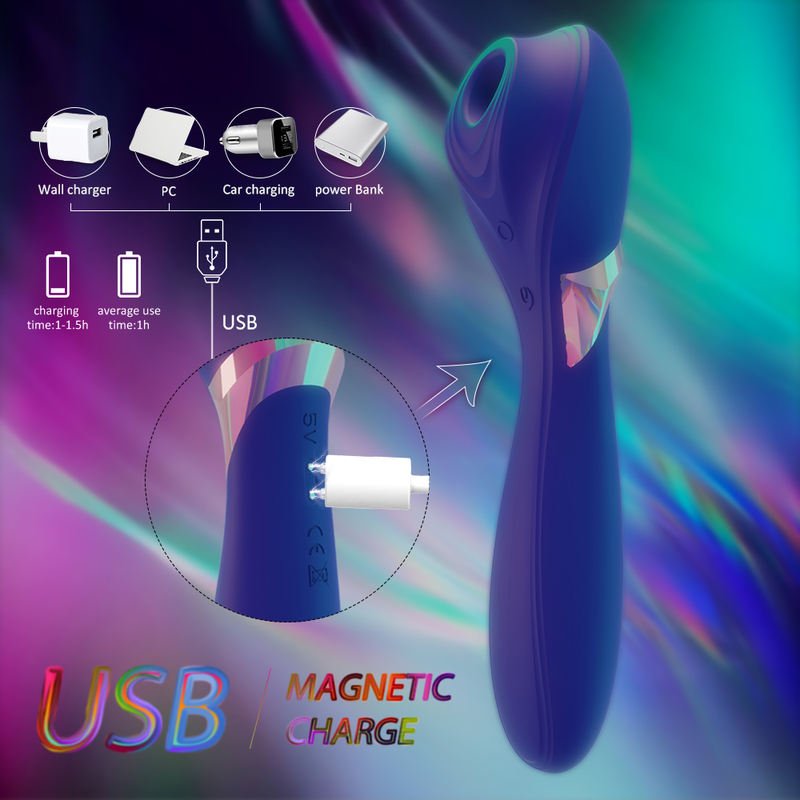 Sucking Vibrator Nipple Massager Body Vibrator Clitoral Stimulator Vibrators - Lovetoys wholesales shop