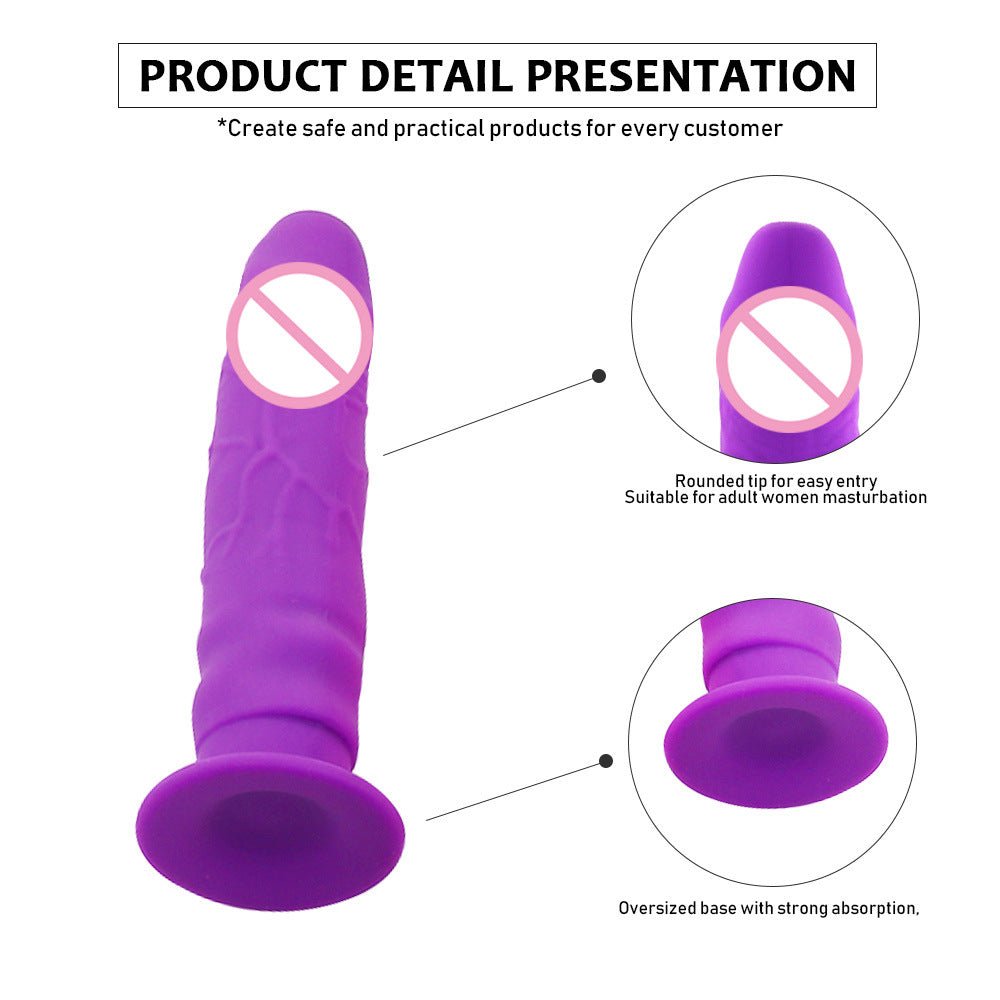 Suction cup silicone simulation penis - Lovetoys wholesales shop