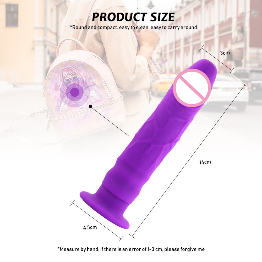 Suction cup silicone simulation penis - Lovetoys wholesales shop