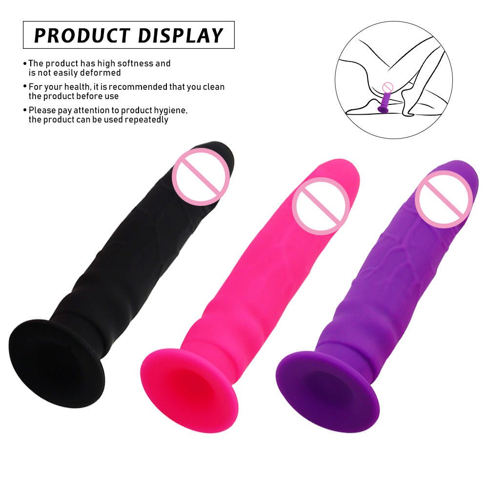 Suction cup silicone simulation penis - Lovetoys wholesales shop