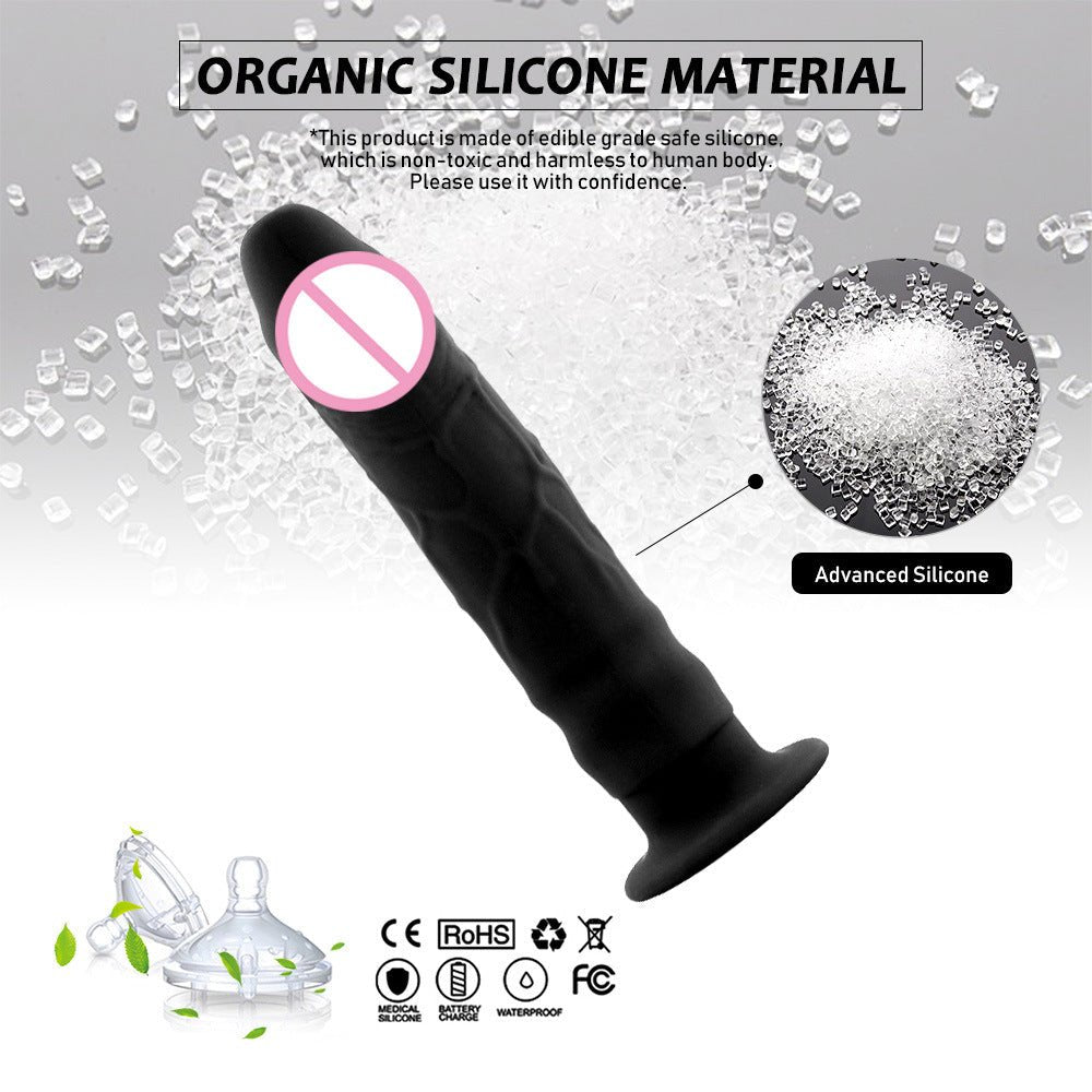 Suction cup silicone simulation penis - Lovetoys wholesales shop