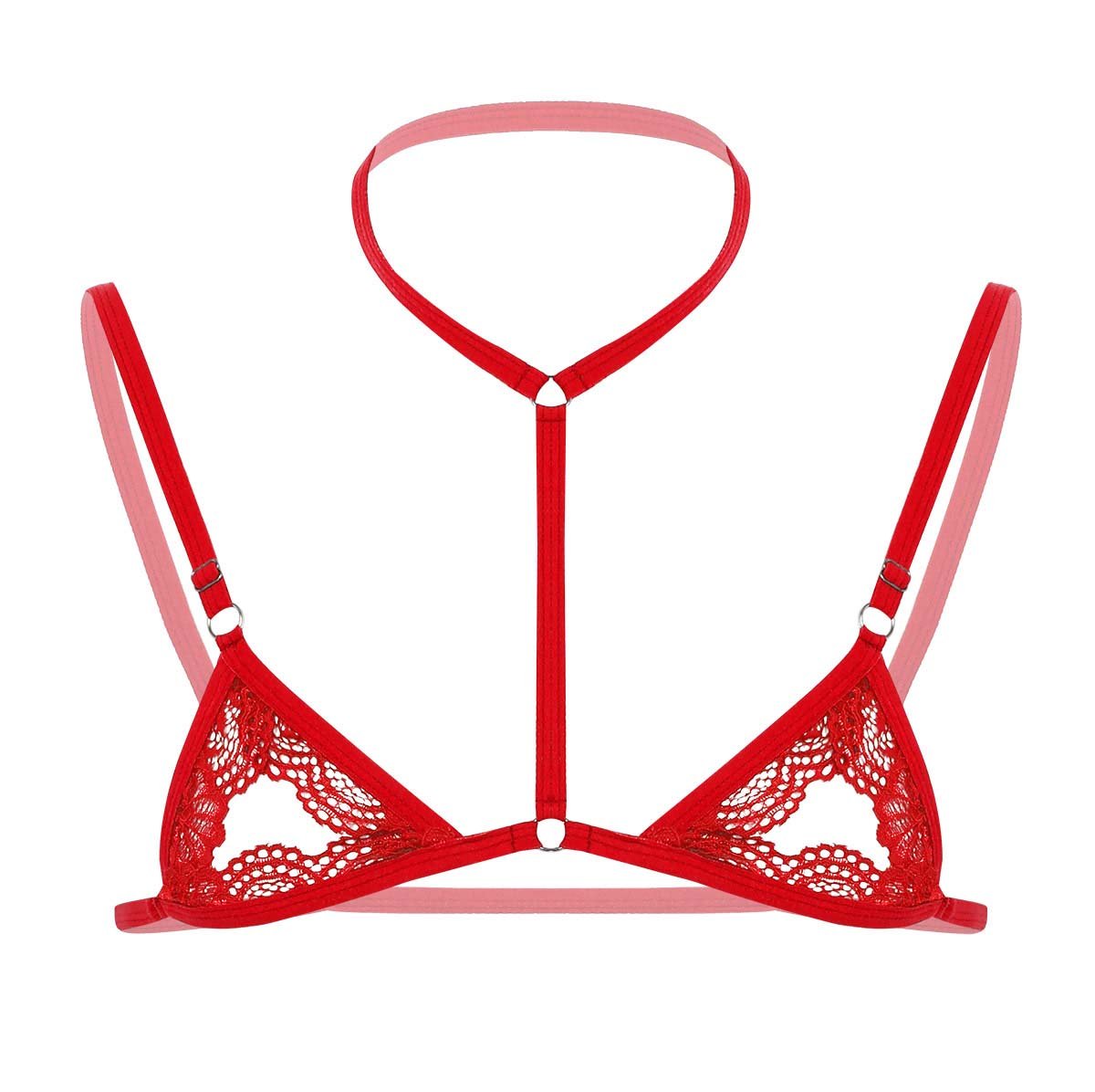 Sultry Hollowed - out Gay Lace Bra Sexy Underwear - Lovetoys wholesales shop