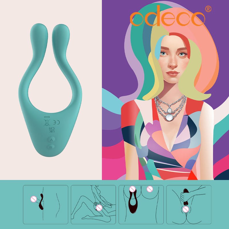 Super Power Motors Vibrator Electric Couples Clitoris Stimulator Vibrating Cock Ring - Lovetoys wholesales shop