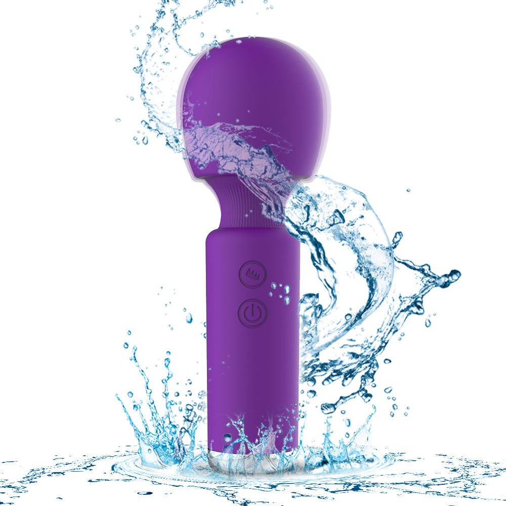 Super Vibration Stick Mini AV Wand Vibrator Female Sex Toys Masturbation Massage Stick - Lovetoys wholesales shop
