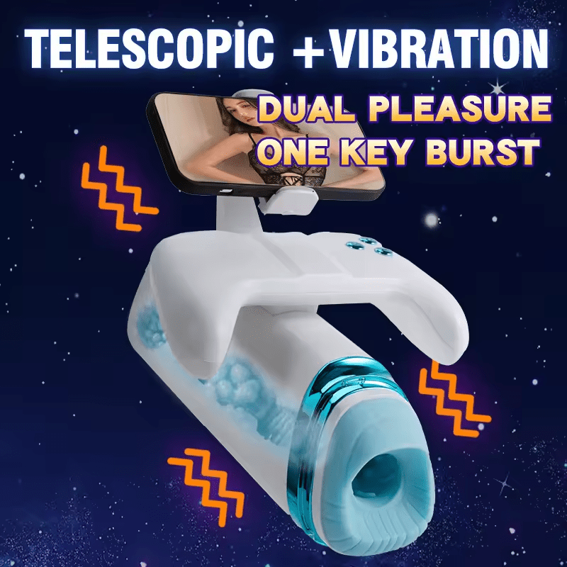 Telescopic Trainer Hand Masturbation Automatic Retractable Vaginal Masturbator - Lovetoys wholesales shop