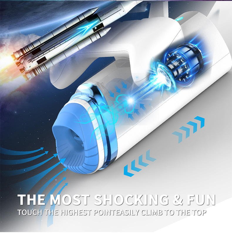 Telescopic Trainer Hand Masturbation Automatic Retractable Vaginal Masturbator - Lovetoys wholesales shop