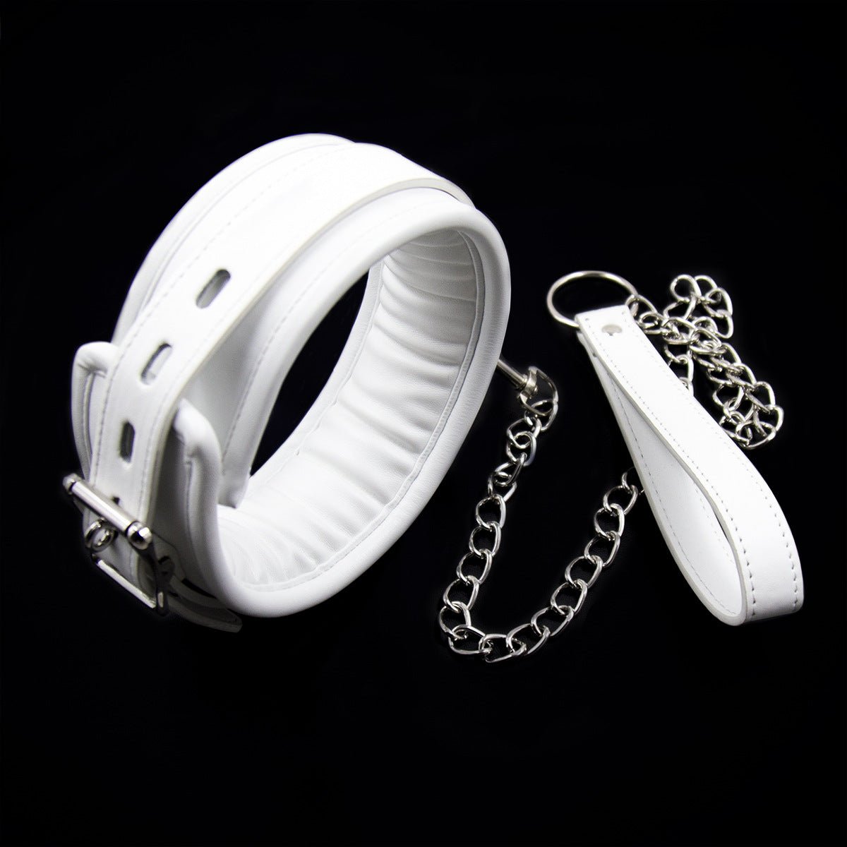 Thick D Ring Neck Collar - Lovetoys wholesales shop