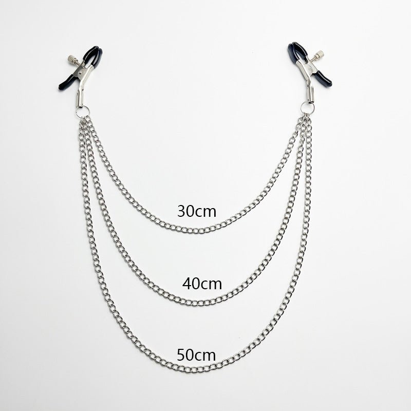 Three Chain Nipple Clamp - Lovetoys wholesales shop
