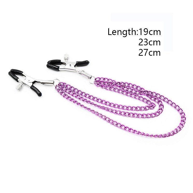 Three Chain Nipple Clamp - Lovetoys wholesales shop