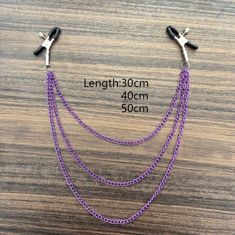 Three Chain Nipple Clamp - Lovetoys wholesales shop
