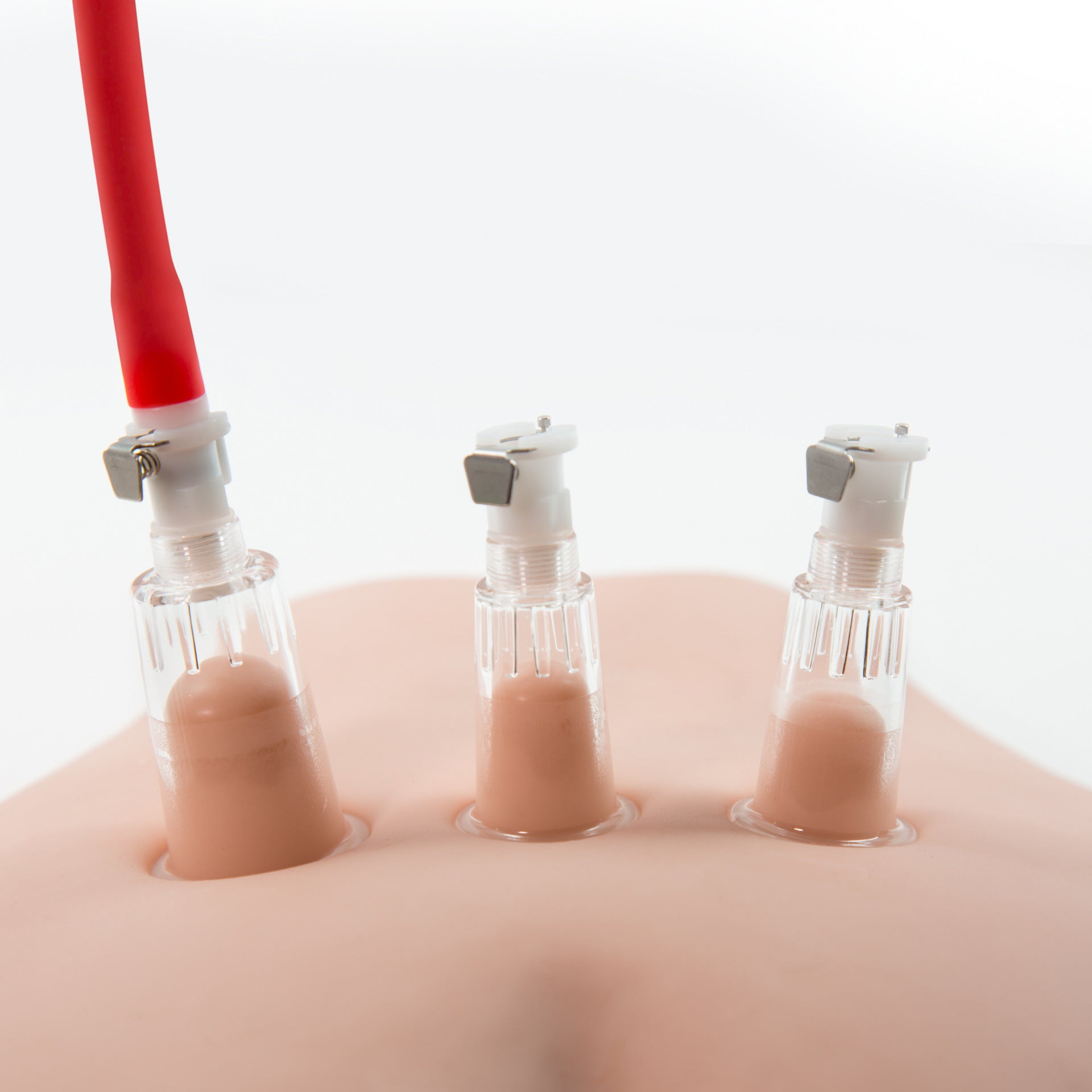 Three Cup Nipple Enhancement Pump - Lovetoys wholesales shop