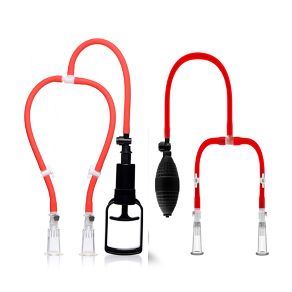 Three Cup Nipple Enhancement Pump - Lovetoys wholesales shop