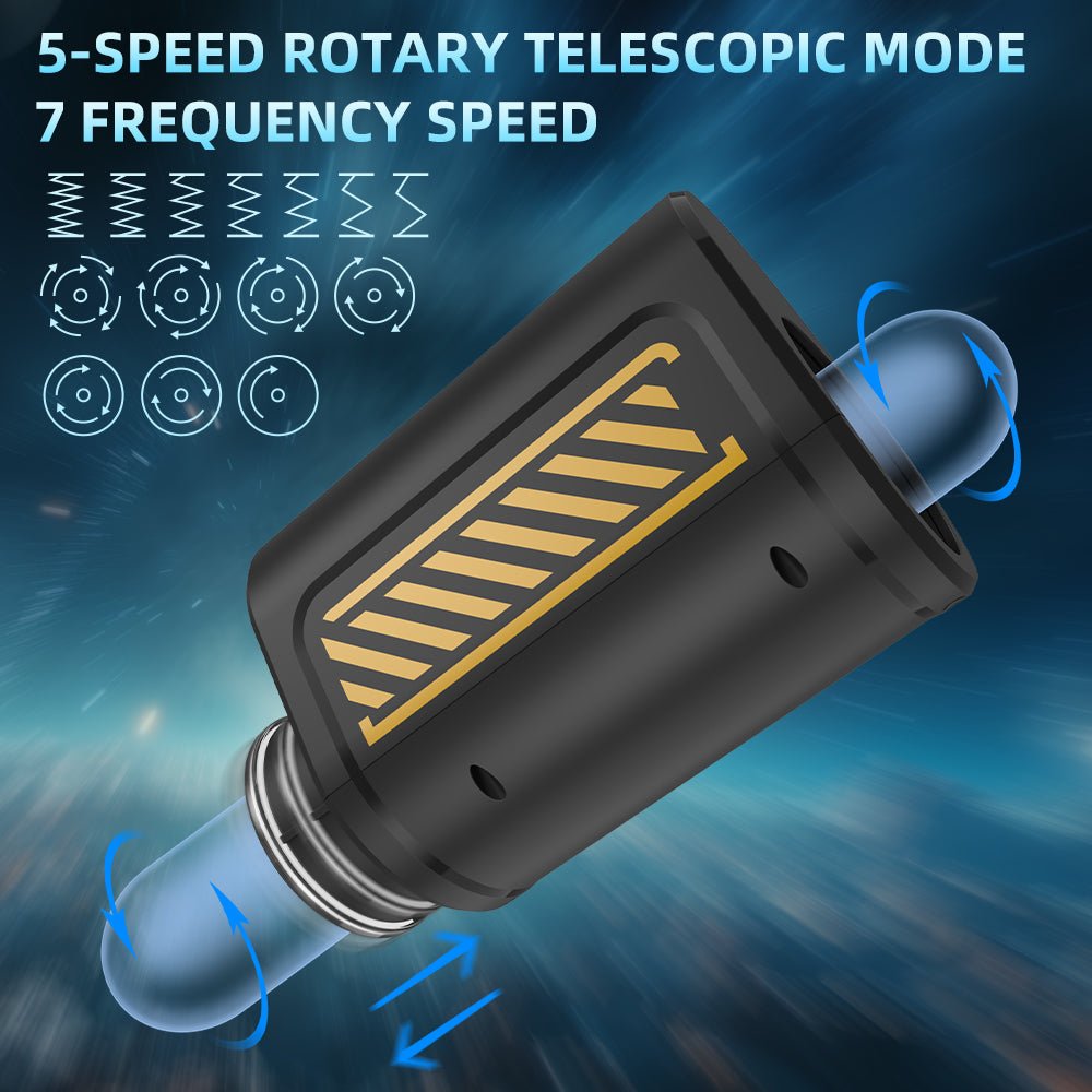 Thrusting Rotating Portable Masturbation Cup - Lovetoys wholesales shop