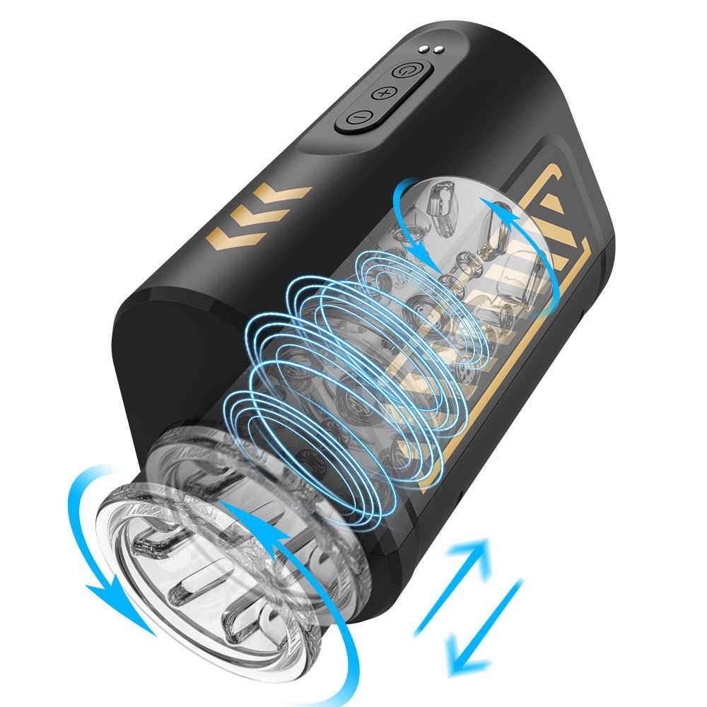 Thrusting Rotating Portable Masturbation Cup - Lovetoys wholesales shop