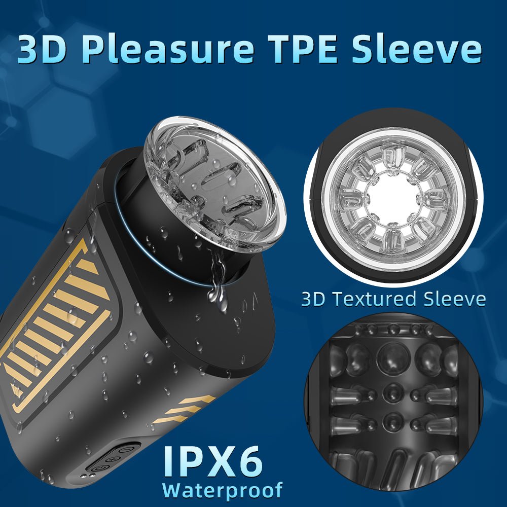 Thrusting Rotating Portable Masturbation Cup - Lovetoys wholesales shop