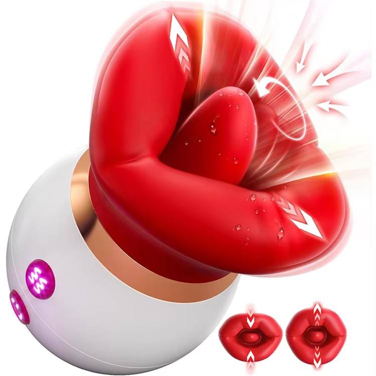 Tongue Licking and Sucking Clit Sucking Vibrator - Lovetoys wholesales shop